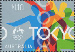 658196 MNH AUSTRALIA 2021 32 JUEGOS OLIMPICOS DE VERANO - TOKYO 2020 (2021) - Nuevos