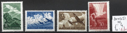 HONGRIE PA 48 à 51 ** Côte 4 € - Unused Stamps