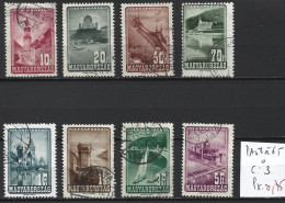 HONGRIE PA 58 à 65 Oblitérés Côte 3 € - Used Stamps