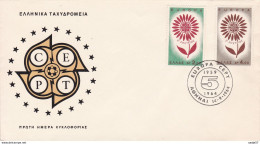 Greece FDC 14.09.1964 Europa CEPT - Covers & Documents