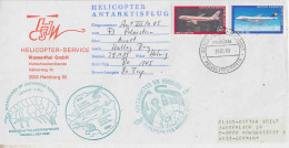 Germany Polarstern Antarctic Flight From Polarstern To Halley Bay 29.01.1989 (PT153A) - Vuelos Polares