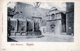 RAGUSA - Alter Brunnen, Karte Um 1900 - Ragusa