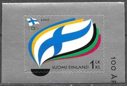 Finland Finnland Finlande Suomi 2007 Olympic Committee Flag Yv. 1832 Michel Nr. 1866 MNH ** Postfrisch Neuf - Nuovi