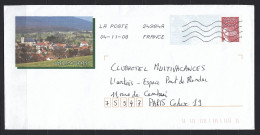 ENTIER LUQUET RF / REPIQUE - PAP. Y&T N°3417 E2 TVP Rouge. PREUSCHDORF - Oblitération Du 4.11.2008. TB - Prêts-à-poster:Overprinting/Luquet