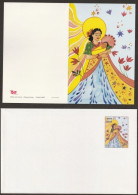 India Greetings Card With Cover Issued By Indian Government (gr59) Seasons    Greetings - Other & Unclassified