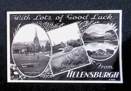 Cp, Ecosse, Argyllshire, With Lots Of Good Luck From Helensburgh, Multi Vues, écrite - Argyllshire