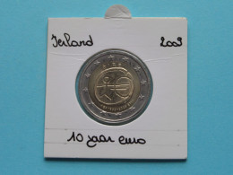 2009 - 2 Euro > 10 Jaar EURO ( Zie/voir SCANS Voor Detail ) IERLAND - EIRE ! - Ierland