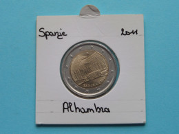 2011 - 2 Euro > ALHAMBRA ( Zie/voir SCANS Voor Detail ) ESPANA - Spain / Spanje ! - Spain