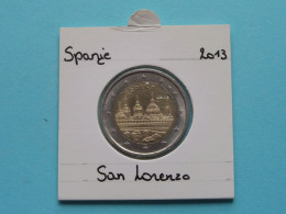 2013 - 2 Euro > SAN LORENZO ( Zie/voir SCANS Voor Detail ) ESPANA - Spain / Spanje ! - Espagne