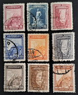 TURQUIE       N° Y&T  758 à 766 (o) - Used Stamps