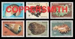 (075) Wallis + Futuna / Fauna / Shells / Coquillages / Muscheln / Animals ** / Mnh  Michel 479-484 - Sonstige & Ohne Zuordnung