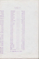 Tarif EHEIM 1964 FF Francs Français - En Français - Frans