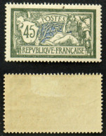 N° 143 45c MERSON Neuf N* TB Cote 35€ - 1900-27 Merson