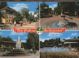 41500416 Bad Sassendorf Pfauenbrunnen Kurpark Gradierwerk Wappen Bad Sassendorf - Bad Sassendorf