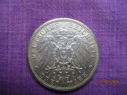 3 Mark Anhalt Dessau 1914 - 2, 3 & 5 Mark Silver