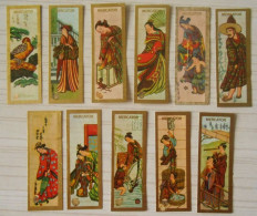 A84 Lot Bagues De Cigares  Mercator   Série  Art Asiatique  11 Pièces - Bagues De Cigares