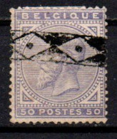 1883 - Belgio 41 Effigie Re   ----- - 1883 Leopoldo II