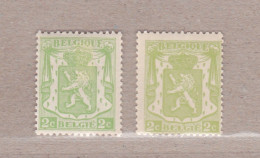 1935 Nr 418A*+ 418Aa* Met Scharnier,zegel Uit Reeks "Klein Staatswapen". - 1935-1949 Sellos Pequeños Del Estado