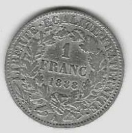 France : 1 Fr 1888 A - 50 Centimes