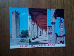 CREMONA - Saluti Da Castelleone - Santuario B. V. Della Misericordia - Torre Isso - Cremona