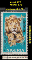 NIGERIA 177 ** MNH Lion Löwe Leo Fauve 1965 (1) - Nigeria (1961-...)