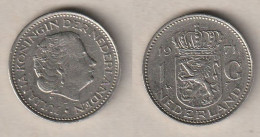 00229) Niederlande, 1 Gulden 1971 - 1948-1980 : Juliana