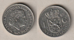 00231) Niederlande, 1 Gulden 1969 - 1948-1980 : Juliana