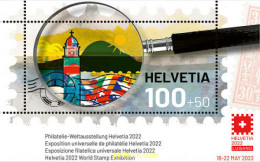 661976 MNH SUIZA 2021 EXPOSICIÓN MUNDIAL DE SELLOS HELVETIA 2022 - Ongebruikt