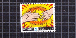 2011 Nr 4103 Gestempeld,zegel Uit Boekje B120.Jaar Van De Vrijwilliger. - Oblitérés