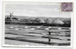 GUERANDE Moulin Marais Mulons CARTE PHOTO édit. Nantes LOIRE ATLANTIQUE Prè Ancenis Châteaubriant La Baule Croisic Oudon - Aigrefeuille-sur-Maine