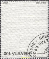 663273 USED SUIZA 2021 COMPROMISO DE SWISS POST CON EL ARTE - Ongebruikt