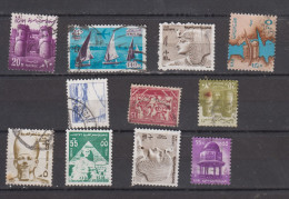 EGYPTE ° LOT DE 11  TIMBRES OBLITERES DIFFERENTS - Otros & Sin Clasificación