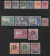 BURMA 1946 SET SG 51/63 FINE USED Cat £120 - Birma (...-1947)