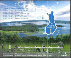 Finland Finnland Finlande Suomi 2011 Unesco Struve Mi.Nr. Bl. 66 (2107-08) MNH ** Postfr. Neuf - Blocs-feuillets