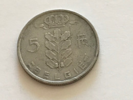 Münze Münzen Umlaufmünze Belgien 1 Franc 1948 Belgie - 5 Franc