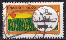 Brasilien Marke Von 1981 O/used (A4-3) - Oblitérés