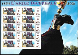 DUOSTAMP / MYSTAMP** - Ath - 1854/2021 - L'aigle à Deux Têtes / De Tweekoppige Adelaar / Der Zweiköpfige Adler - Carnival