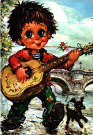 Michel Thomas La Ballade Guitare Guitar Chitarra Chien Dog Cane Enfant Child Bambino 子供 - C/100 - 4 - TB.Etat - Thomas