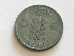 Münze Münzen Umlaufmünze Belgien 1 Franc 1949 Belgique - 5 Francs