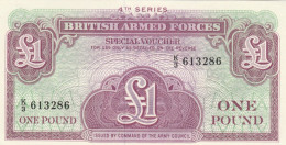 BANCONOTA BRITISH ARMED FORCE 1 UNC (MK730 - Fuerzas Armadas Británicas & Recibos Especiales