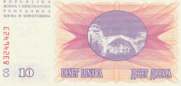 BANCONOTA BOSNIA 10 UNC (MK710 - Bosnia And Herzegovina