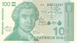 BANCONOTA CROAZIA  100 UNC (MK693 - Croatia