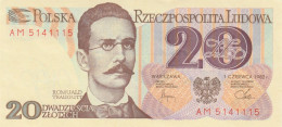 BANCONOTA POLONIA 20 UNC (MK667 - Polen