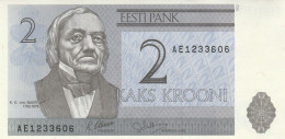 BANCONOTA ESTONIA 2 UNC (MK660 - Estonia