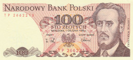 BANCONOTA POLONIA 100 UNC (MK640 - Pologne