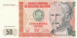 BANCONOTA PERU 50 UNC (MK588 - Pérou