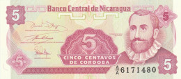 BANCONOTA NICARAGUA 5 UNC (MK596 - Nicaragua