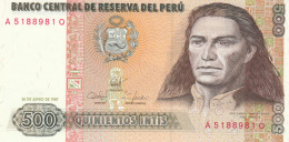 BANCONOTA PERU 500 UNC (MK590 - Peru