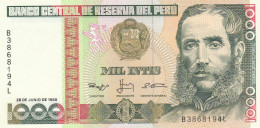 BANCONOTA PERU 1000 UNC (MK587 - Peru