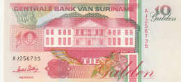 BANCONOTA SURINAME 10 UNC (MK581 - Surinam